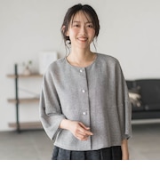 ラメッシュブラウス
