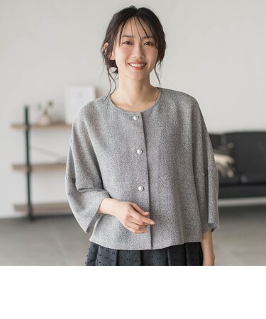ラメッシュブラウス