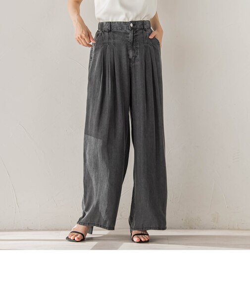 Air DENIM ワイドパンツ