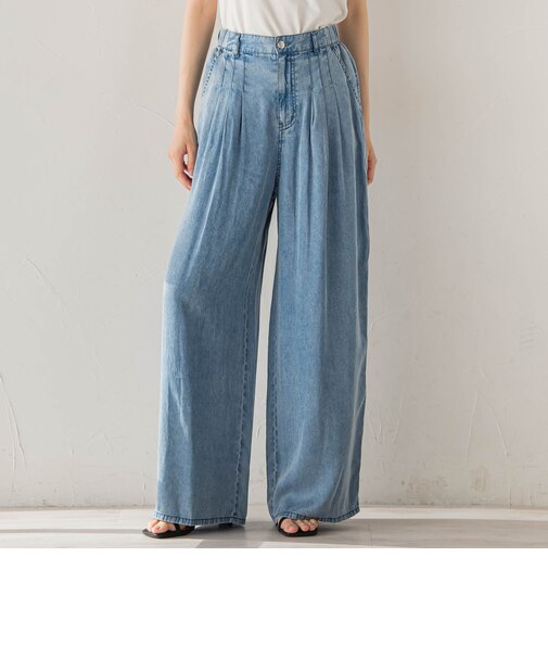 Air DENIM ワイドパンツ