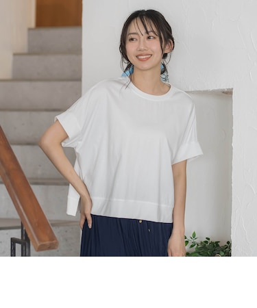 クロップドカットソー
