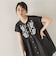 【WEB限定】キャンブリック立体刺繍ピンタックブラウス