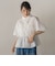 【WEB限定】シャーリングパフスリーブブラウス