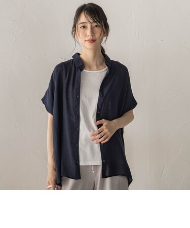 【WEB限定カラーあり】ドルマンブラウス+タンクSET