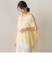 【WEB限定カラーあり】ドルマンブラウス+タンクSET