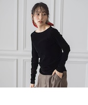 フロッキーチュールカットソー