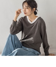 モイストスフレヤーンニット