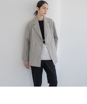 メモリータフタショート丈ライトアウター≪洗濯機で洗える≫