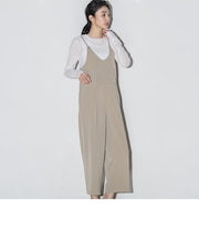 【大きいサイズ】ミントソリビアツイル大人コンビネゾン≪洗濯機で洗える≫