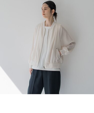 フィネスボイルシアーブルゾン≪洗濯機で洗える≫