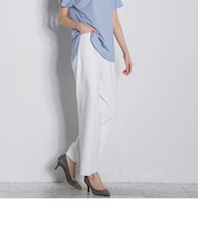 【大きいサイズ】シェルタリングドライワイドパンツ≪洗濯機で洗える/セットアップ対応≫