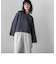 【WEB&一部店舗限定】ワイドスリーブクロップドニットプルオーバー≪手洗い可能≫