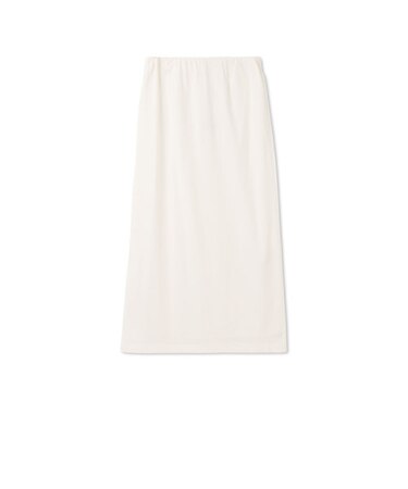 【WEB&一部店舗限定】スムースナロースカート≪洗濯機で洗える≫