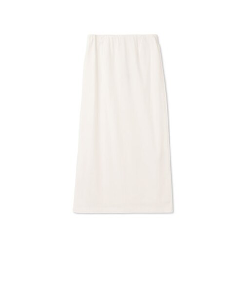 【WEB&一部店舗限定】スムースナロースカート≪洗濯機で洗える≫