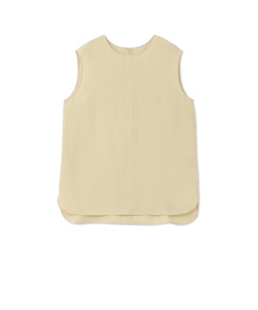 【WEB&一部店舗限定】ステップヘムノースリブラウス≪洗濯機で洗える≫