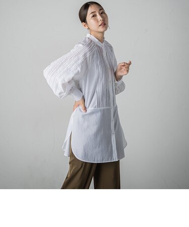 ECOブライトローン撥水ブラウス≪洗濯機で洗える/紫外線防止≫