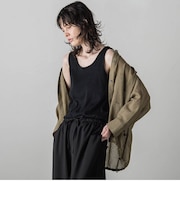 MIXラメタンクトップ≪洗濯機で洗える≫