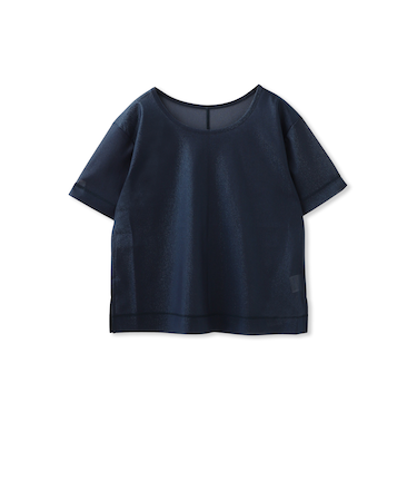 【WEB&一部店舗限定】キラリトリコットボクシーカットソー≪洗濯機で洗える≫