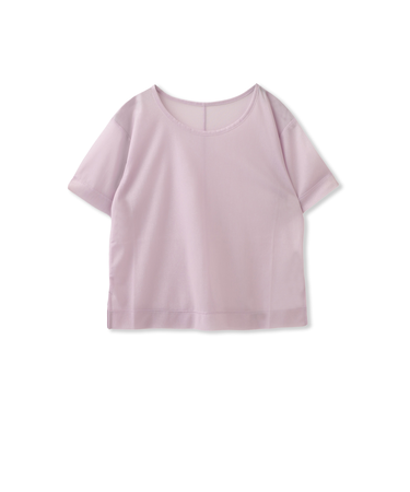 【WEB&一部店舗限定】キラリトリコットボクシーカットソー≪洗濯機で洗える≫