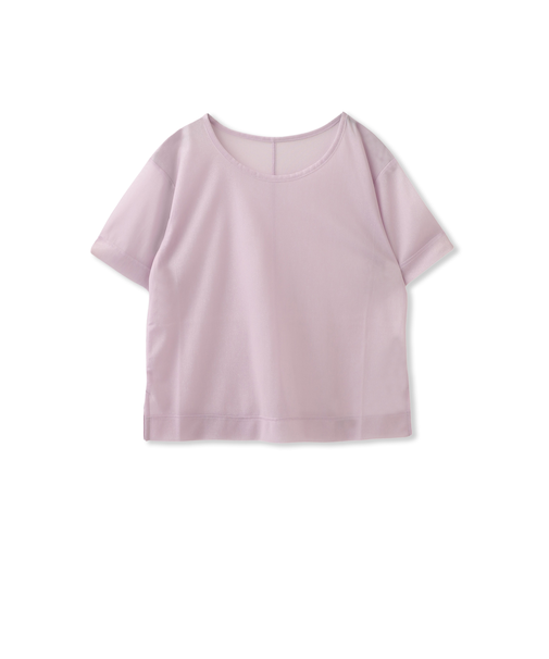 【WEB&一部店舗限定】キラリトリコットボクシーカットソー≪洗濯機で洗える≫