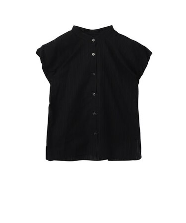 【WEB&一部店舗限定】レーシーストライプバルーンンシャツ≪洗濯機で洗える≫