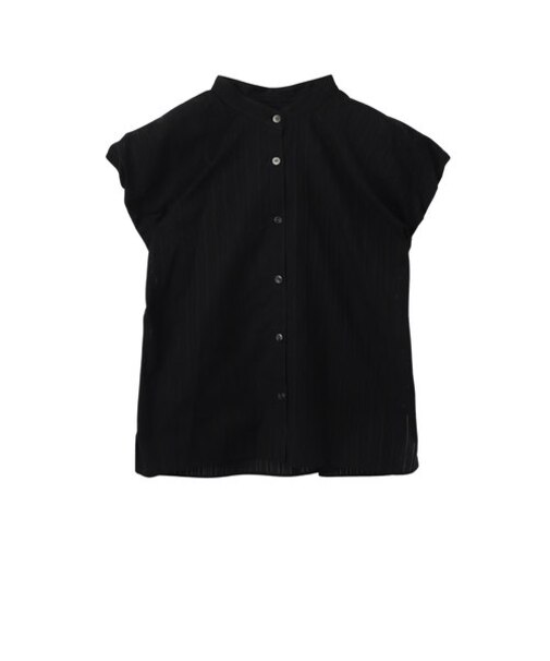 【WEB&一部店舗限定】レーシーストライプバルーンンシャツ≪洗濯機で洗える≫