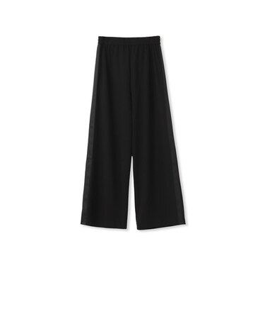 【WEB&一部店舗限定】カットジョーゼットサイドラインパンツ