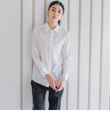 【大きいサイズ】J-CAMICIEシャツ≪洗濯機で洗える/接触冷感≫