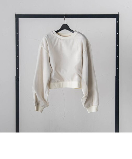 【WEB&一部店舗限定】オーガンジーレイヤースウェットプルオーバー