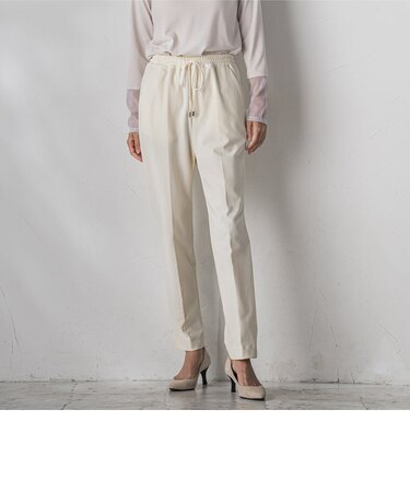 【大きいサイズ】ウォーフィル裏起毛イージーパンツ≪洗濯機で洗える≫