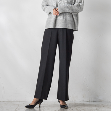 【カタログ掲載】ピクシエスタワイドパンツ≪洗濯機で洗える/セットアップ対応≫