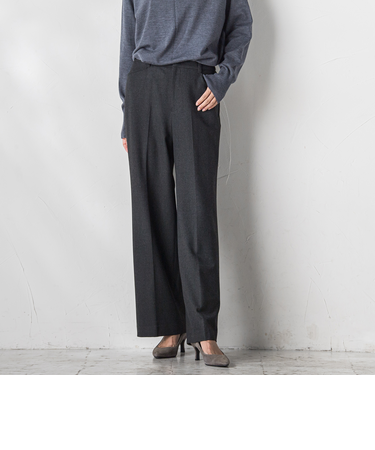 【カタログ掲載】ピクシエスタワイドパンツ≪洗濯機で洗える/セットアップ対応≫