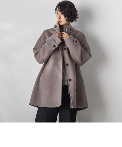 カタログ掲載】両面シャルムリバーミドル丈コート｜ラエフの通販