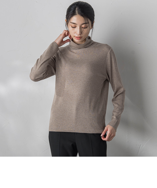 ラメタートルニット≪手洗い可能≫