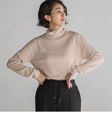 ラメタートルニット≪手洗い可能≫