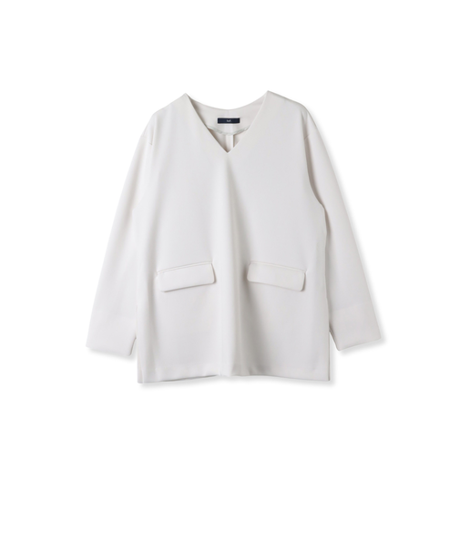 【WEB&一部店舗限定】ジャケットライクプルオーバー≪洗濯機で洗える≫