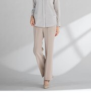 セラテリーダブルクロスセミフレアパンツ≪洗濯機で洗える≫