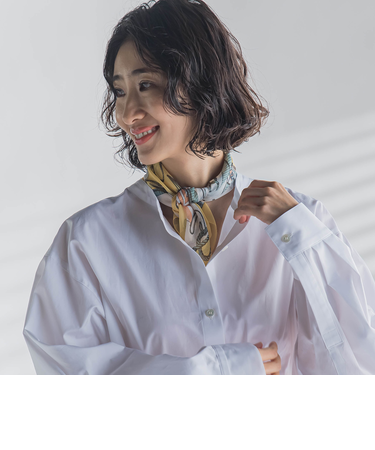 マリンプリントシアースカーフ