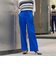 【WEB限定/大きいサイズ】シェルタリングワイドパンツ≪洗濯機で洗える≫
