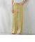 【WEB限定】シェルタリングワイドパンツ≪洗濯機で洗える≫