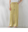 【WEB限定】シェルタリングワイドパンツ≪洗濯機で洗える≫