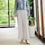 【大きいサイズ】【旅楽シリーズ】”シワレス”ワイドパンツ≪洗濯機で洗える≫