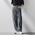 【WEB限定】デニムカーブパンツ≪洗濯機で洗える≫