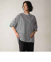 【biyori】ビッグシルエットTシャツ≪手洗い可能≫