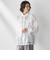 【大きいサイズ】ポケット付きシアーシャツジャケット≪洗濯機で洗える≫