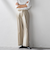 ドライシャンタンワイドパンツ≪洗濯機で洗える≫