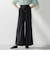 【WEB限定】ウエストギャザーワイドパンツ≪手洗い可能≫