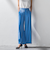 【WEB限定】ウエストギャザーワイドパンツ≪手洗い可能≫