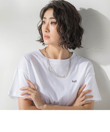 パールビーズロングネックレス