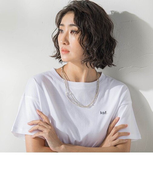 パールビーズロングネックレス